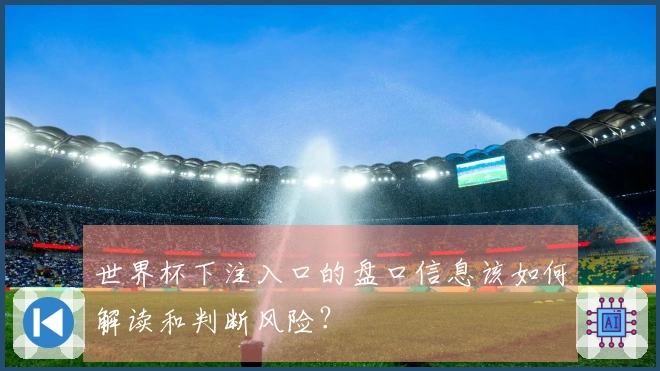 世界杯下注入口的盘口信息该如何解读和判断风险？